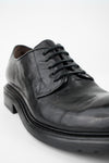 BOLTON limo-black derby shoes.