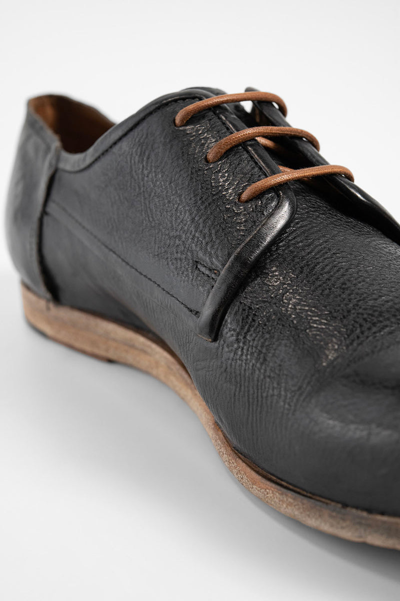 BRUCE rugged-black derby shoes | untamed street | men – UNTAMED STREET