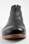 BRUCE rugged-black ankle boots.