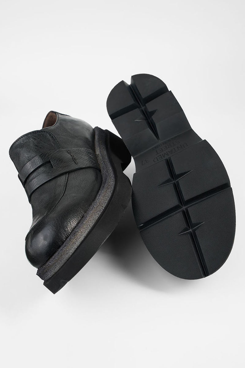 CROFT urban-black lightweight slip on shoes.