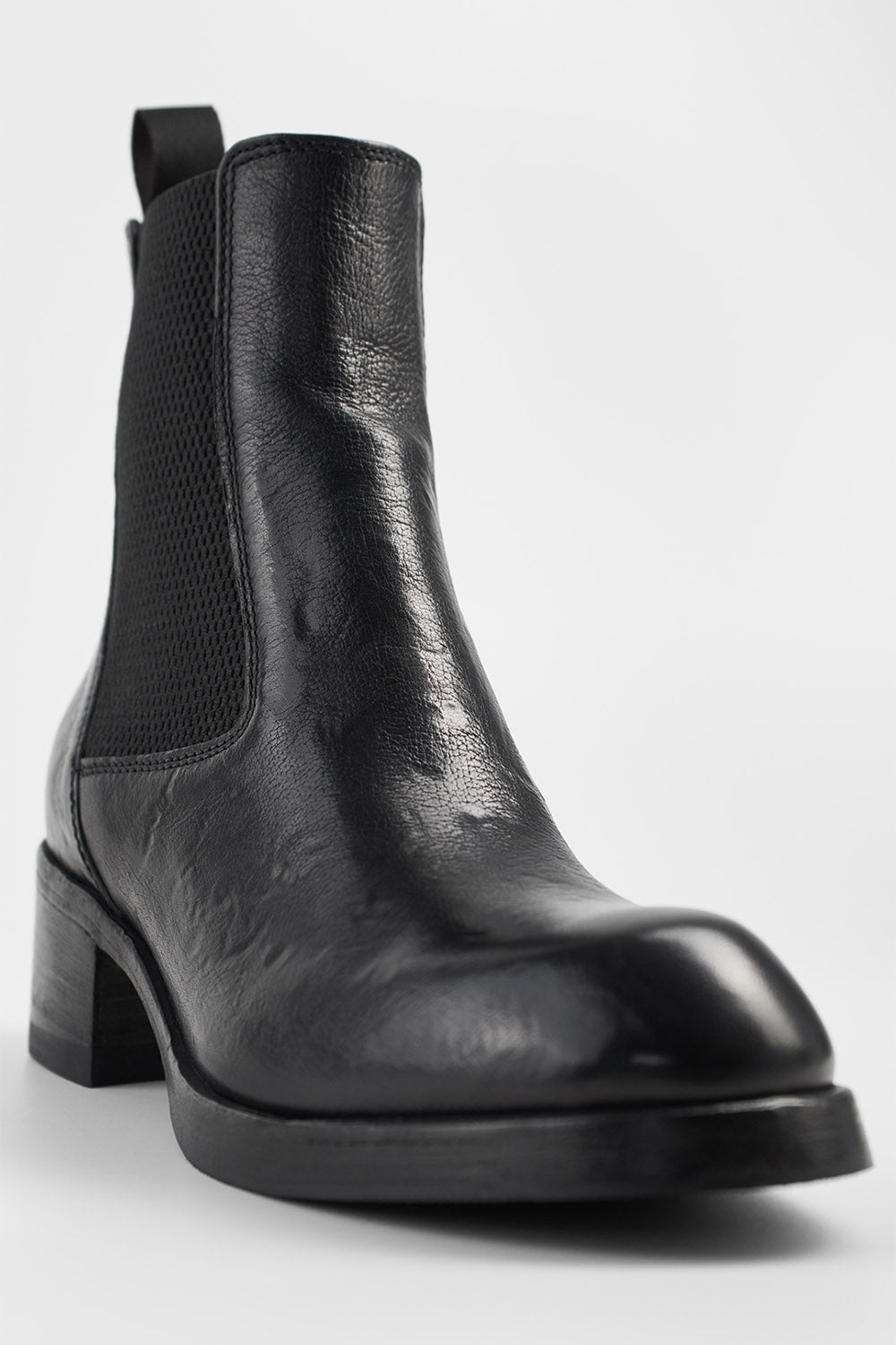 EXETER jet-black chelsea boots | untamed street | women – UNTAMED STREET