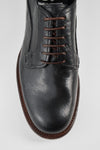 EYTON imperial-black derby shoes.