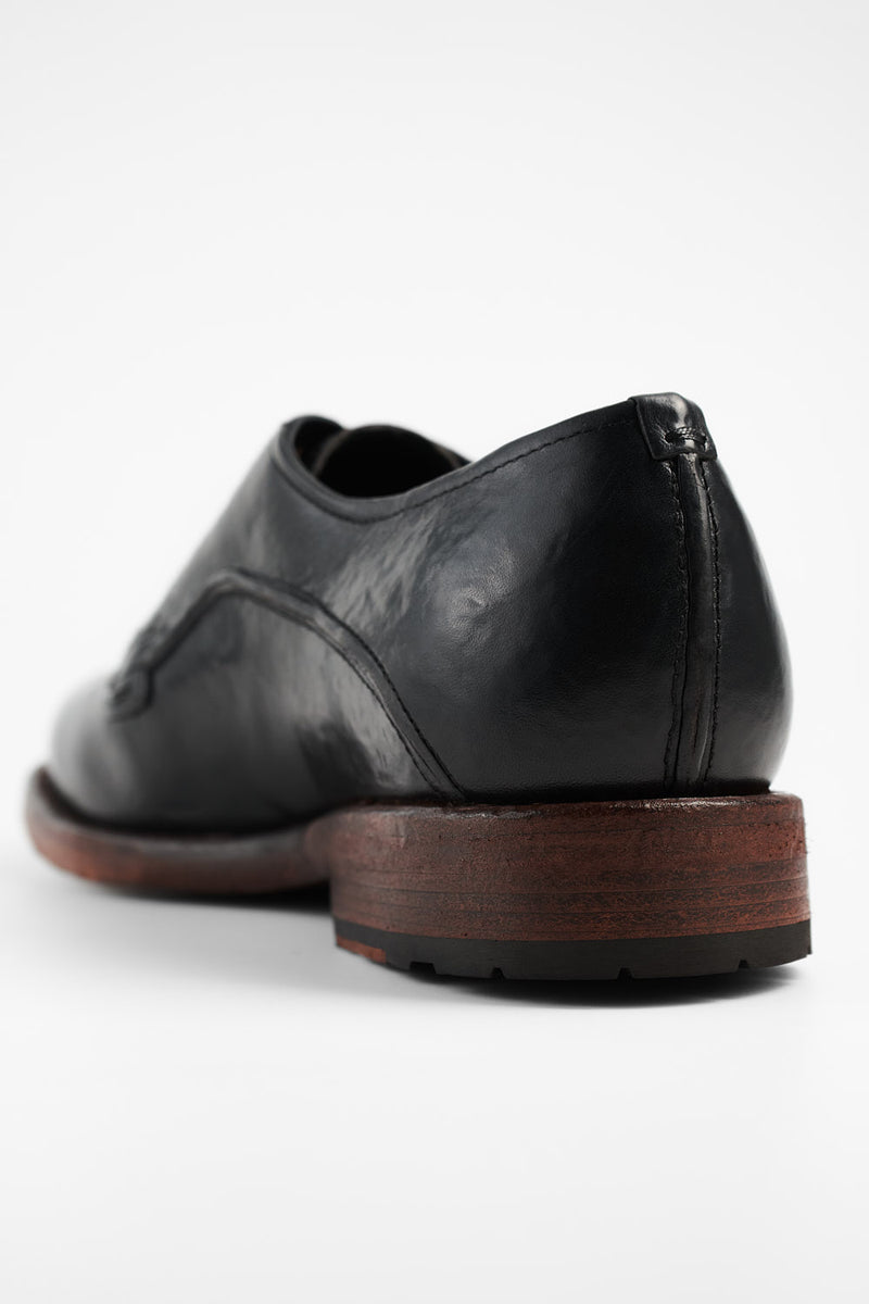 EYTON imperial-black derby shoes.