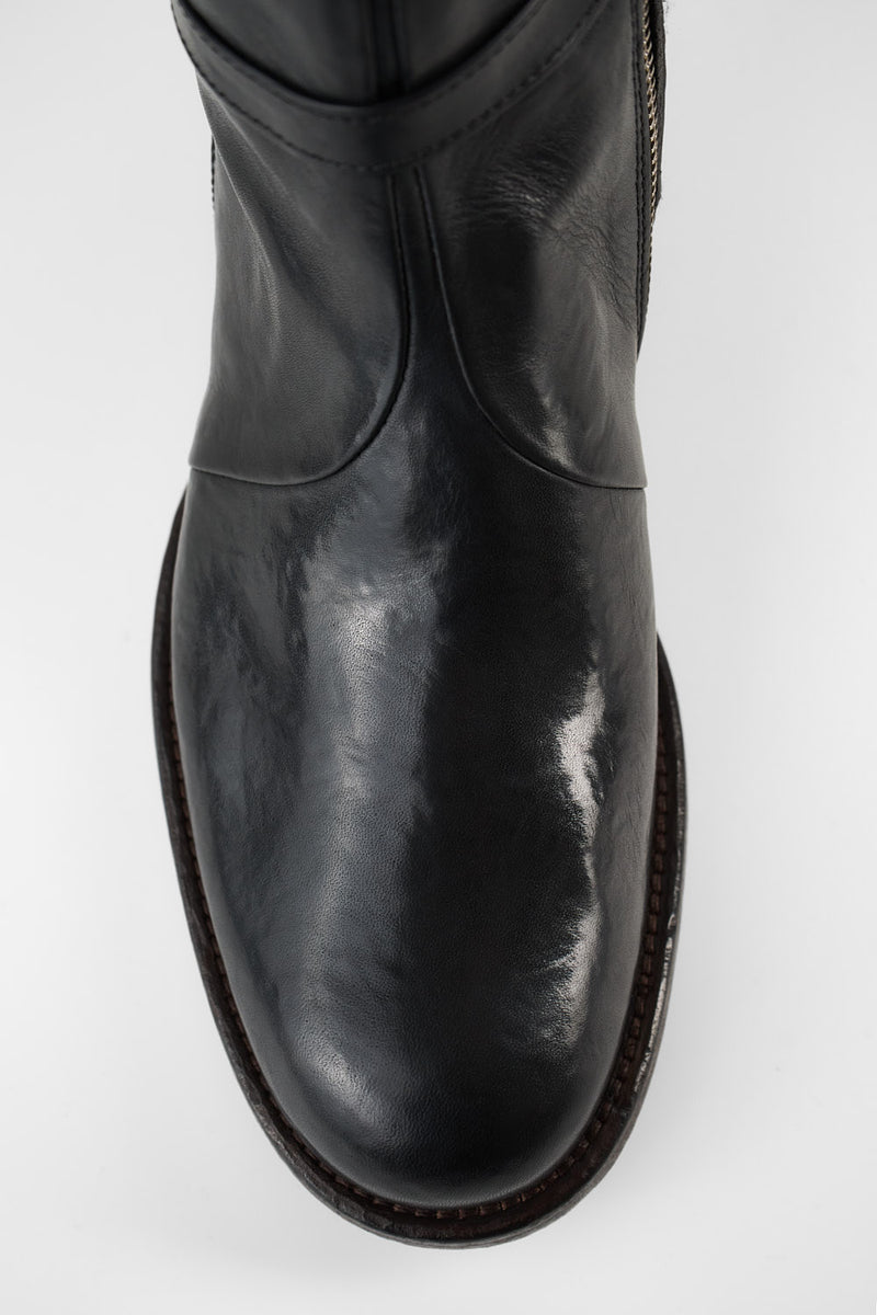 EYTON imperial-black laceless ankle boots.