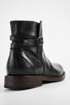 EYTON imperial-black laceless ankle boots.