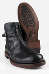 EYTON imperial-black laceless ankle boots.