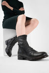 IVES urban-black lightweight laceless boots.