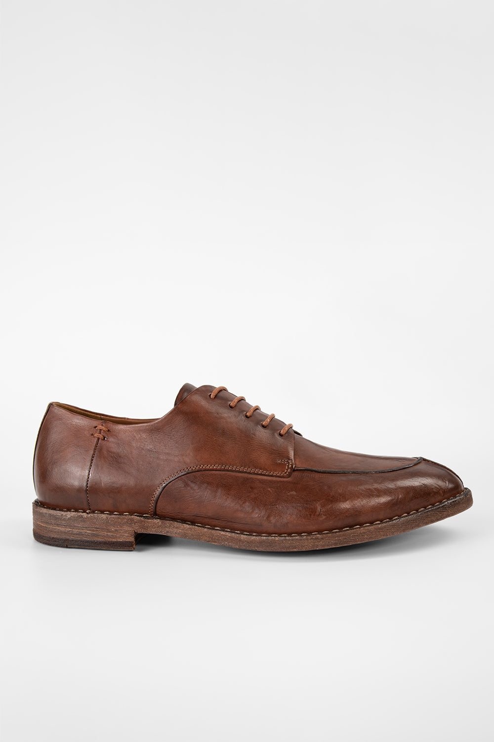 HAVEN rusty-brown apron derby shoes | untamed street | men – UNTAMED STREET