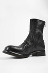 IVES urban-black lightweight laceless boots.