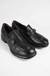 IVES urban-black slip on shoes.