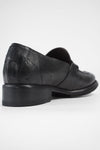 IVES urban-black lightweight slip on shoes.