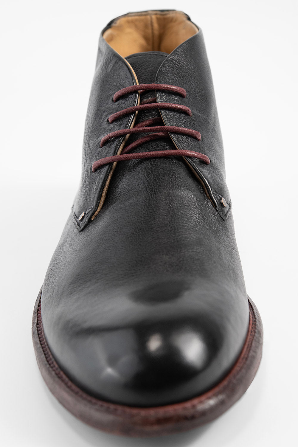 KNIGHTON jade-black chukka boots.