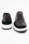 MADDOX urban-black patina sneakers.