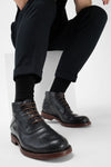 EYTON imperial-black chukka boots.