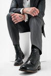 EYTON imperial-black military boots.