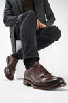 EYTON raw-timber derby shoes.