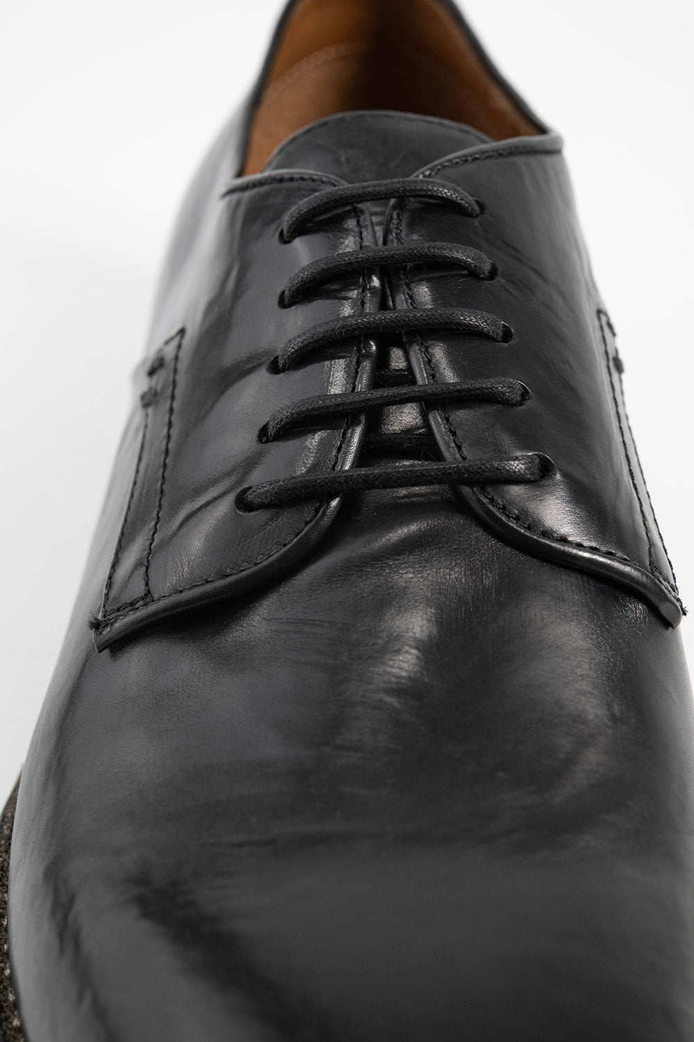 PARKER royal-black derby shoes | untamed street – UNTAMED STREET