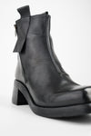 QUINN urban-black zipped ankle boots.