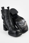 QUINN urban-black zipped ankle boots.