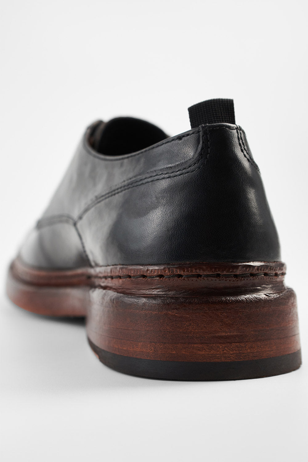 YORK imperial-black welted apron derby shoes | untamed street | men ...