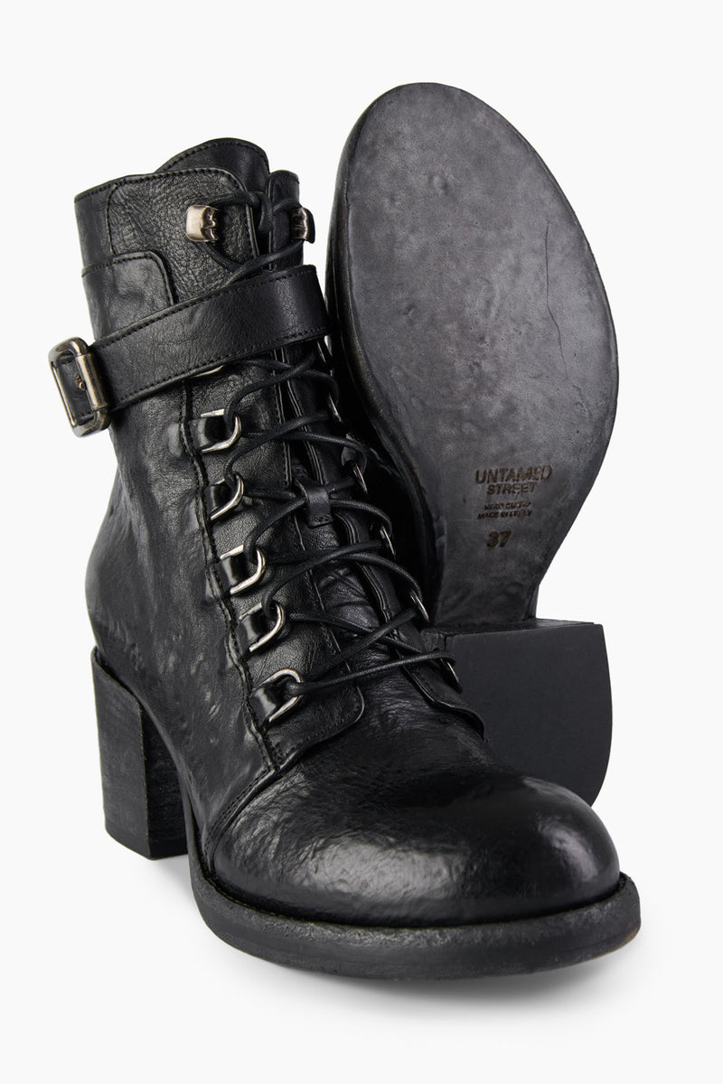 RILEY urban-black vintage ankle boots, untamed street