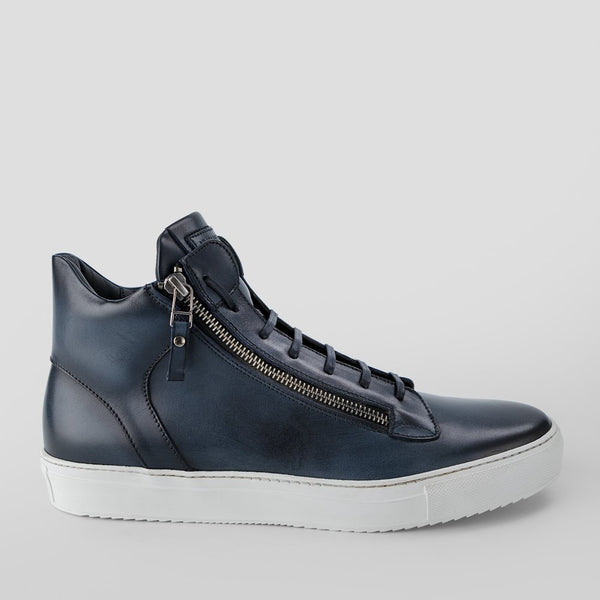 MECAP MONZA BLUE / Men Sneakers / top Leather Sneakers