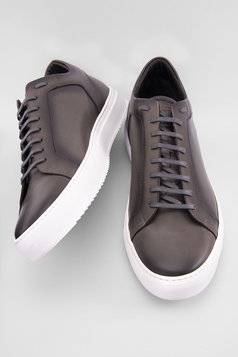 SOHO aluminium-grey patina high sneakers | untamed street | men