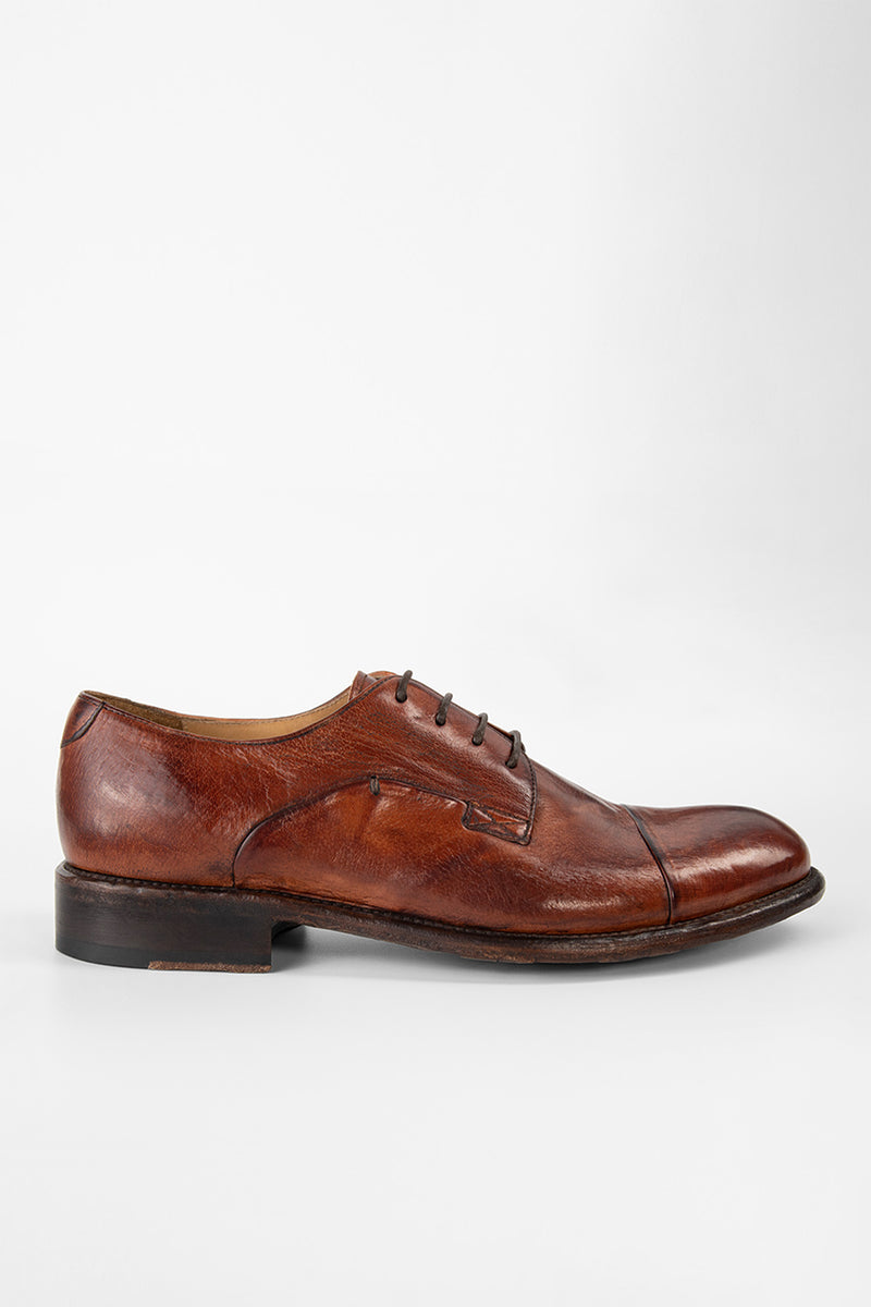 KNIGHTON rich-cognac derby shoes | untamed street | men – UNTAMED STREET