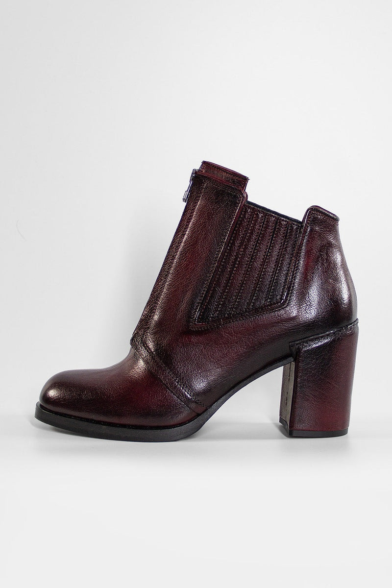 RICHMOND red-bordeaux chelsea boots | untamed street | women – UNTAMED ...