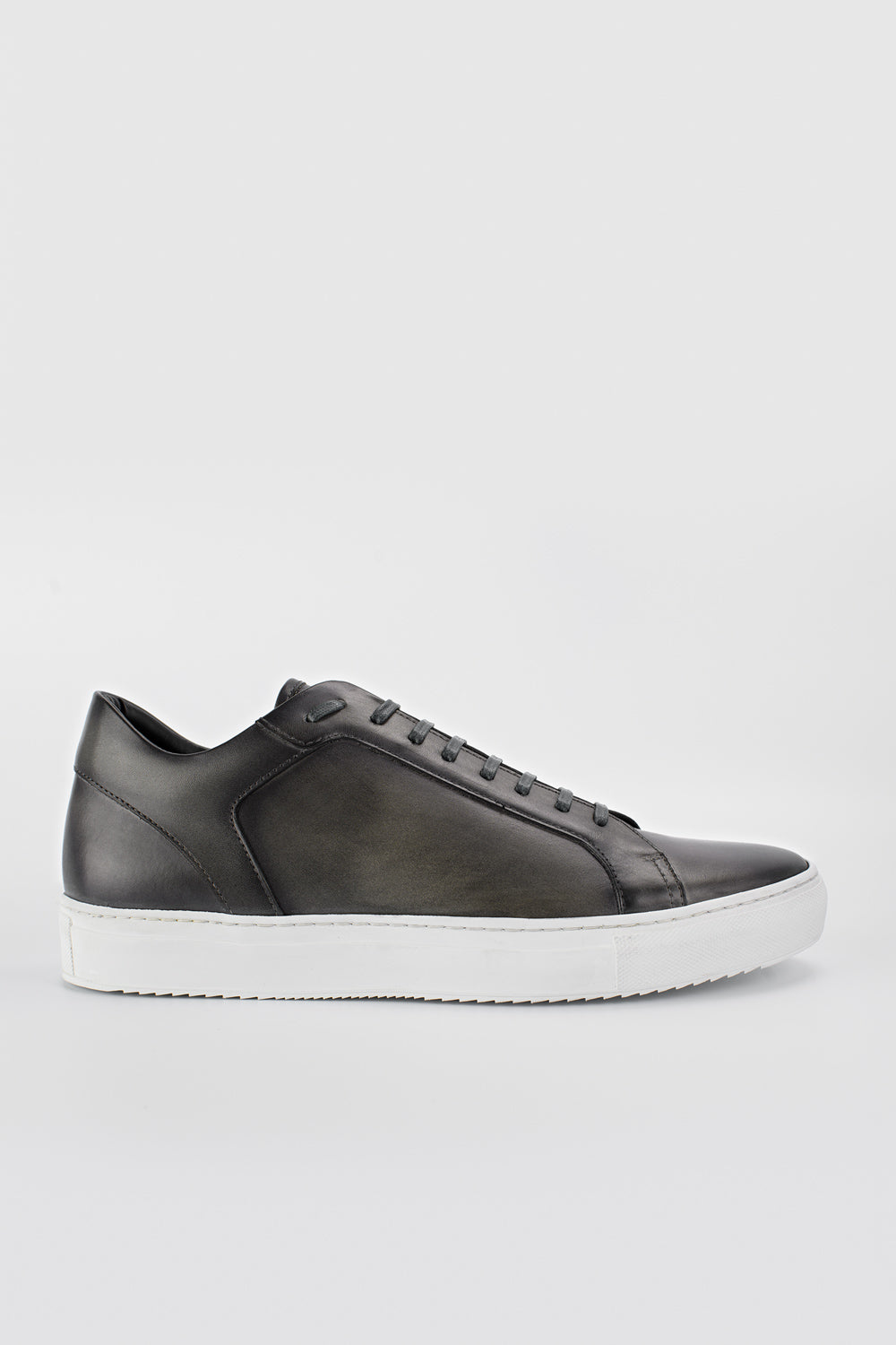 SOHO aluminium-grey patina high sneakers | untamed street | men